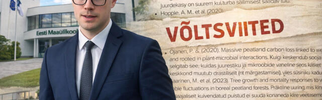 Elurikkuse vastane Maaülikooli teadlane kasutas propagandaartiklis võltsviiteid