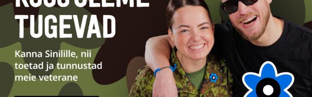 Algas veteranikuu ja Sinilillekampaania, mille eesmärk on toetada ning tunnustada vabaduse ja demokraatia eest seisnud Eesti veterane