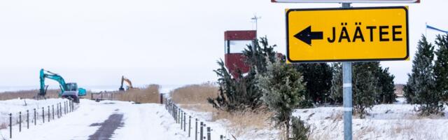 Riik soovib Vormsi ja Kihnu saareni luua ametliku jäätee