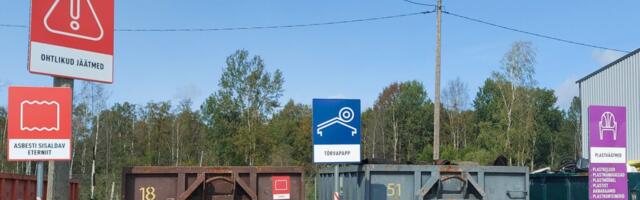 Pääsküla jäätmejaama uus viidasüsteem lihtsustab jäätmete liigiti kogumist