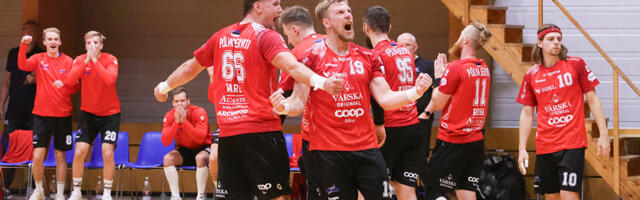 Käsipalli Balti liiga: Põlva Serviti võttis üle-noatera-võidu Soome Cocksi üle