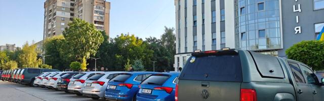 Eesti annetas Ukrainale 22 politseiautot