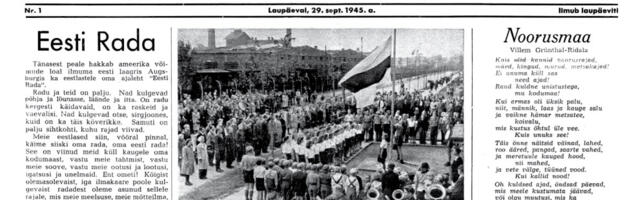 Ajalehel Eesti Rada täitus 80 aastat
