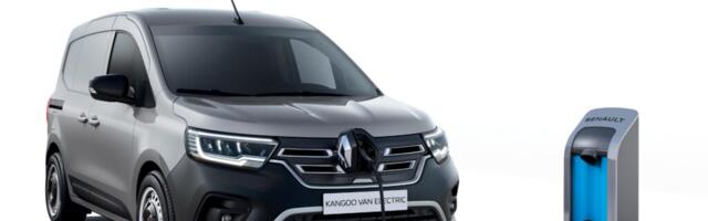 Uue Renault Kangoo E-Tech väikekaubiku sõiduulatus on 300 km