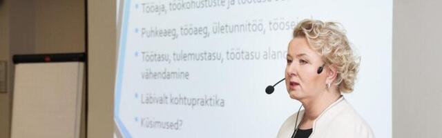 Heli Raidve: kui töötaja võtab tunnid kuu lõpus tagasi, maksab tööandja topelt