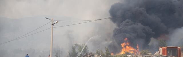 Treći dan vatrene stihije u Crnoj Gori