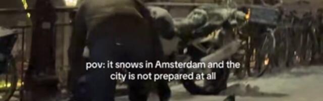 VIDEOD | Euroopa rattapealinn Amsterdam jäi jänni libeda teega