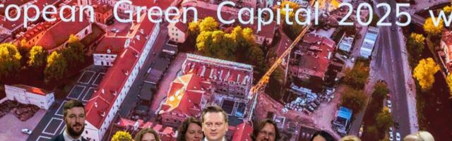 2025. aasta Euroopa roheline pealinn on Vilnius