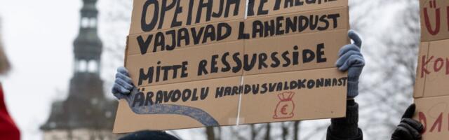 Õpetajate töötasu on hoogsalt kasvanud, kuid taseme hoidmine võib käia üle jõu