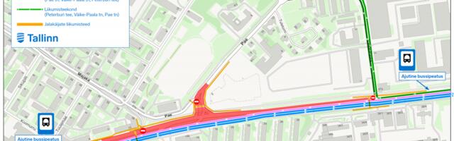 Peterburi tee ehitustööde avalik tutvustus toimub juba sel neljapäeval