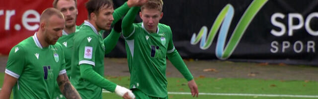 VIDEO | Levadia lõi Narvas Transile neli vastuseta väravat