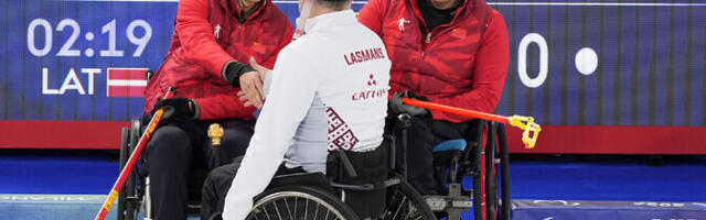 Läti kurlingupaar pidi tunnistama Hiina kindlat paremust
