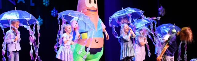 Lasteaedade tantsufestival tõi lavale üle 250 väikese tantsija