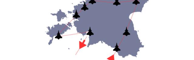 Eesti ja liitlaste lennuvahendid tervitavad võidupühal ülelendudega