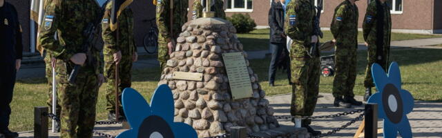 Veteranipäeva puhul on täna Eestis heisatud lipud