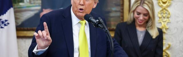 Trump: kui verevalamine Gazas jätkub, peame Hamasi liikmed tapma