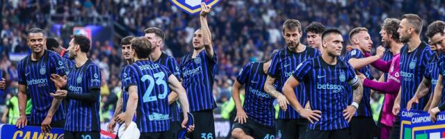 Milano Inter krooniti Itaalia jalgpallimeistriks
