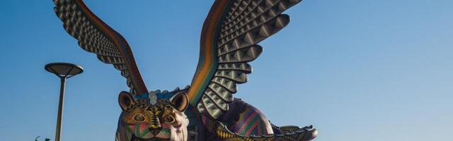 ÜRO peahoone ette paigaldati "lõpuaegade metsalise" kuju