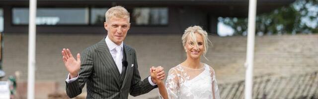 EKSKLUSIIVSED FOTOD ⟩ HÕISSA! Poliitik Kristo Enn Vaga pidas golfiväljakul uhket pulmapidu