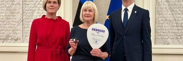 Järva maleva Kodutütarde instruktor pälvis aasta eeskuju tunnustuse