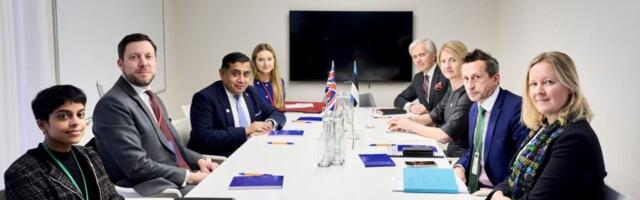 Välisminister Eva-Maria Liimets kohtus Tallinnas Ühendkuningriigi asevälisministri Lord Ahmadiga