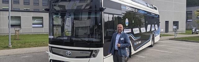 Oktoobris vurab Tallinnas proovisõidule vesinikubuss, ehitamisel ka uued vesinikutanklad