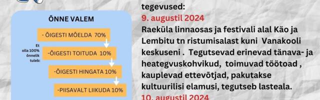 AugustiJÄLJED juubeldavad