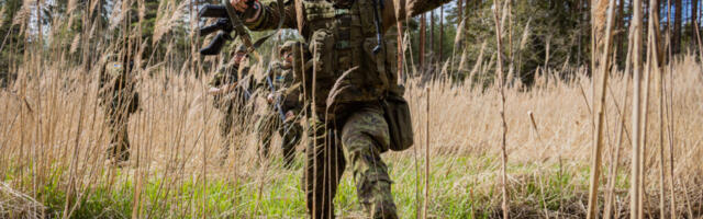 Kaitseväe toetuse väejuhatus viib läbi õppuse Sipa küla aladel