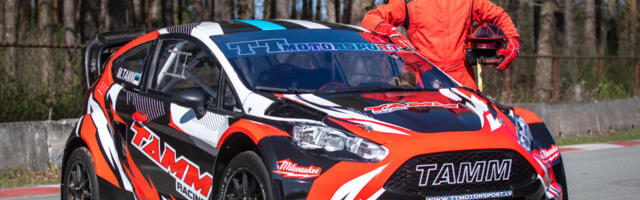 VIDEO. Rallikrossisõitja Maiko Tamm läheb hooajale vastu põhjalikult uuendatud autoga