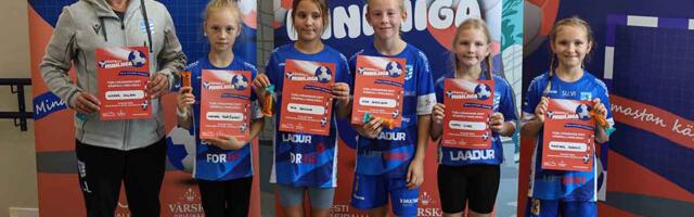 Keh­ra ja Aru­kü­la kä­si­pal­li­tüd­ru­kud võit­sid mi­ni­lii­gas esi­koh­ti