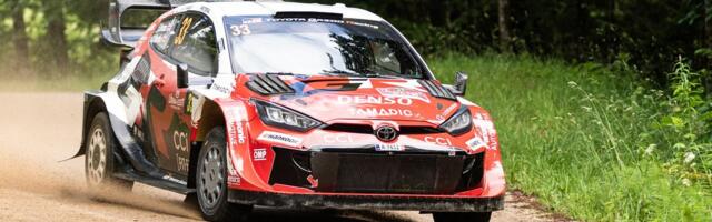 VIDEO: Elfyn Evans kaotas Lõuna-Eesti rallil sõiduki üle kontrolli, kuid sõitis finišisse
