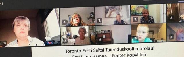 Toronto Eesti Seltsi Täienduskooli lõpuaktus 2022: kingituseks esivanemate helisev keel