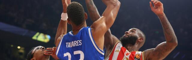 Euroliiga liider Madridi Real kaotas kindlalt Crvena Zvezdale  