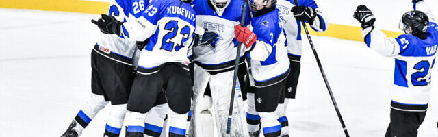 U-20 jäähokikoondis teenis MM-il esimese võidu