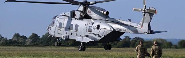 Pao helikopter britanske Kraljevske mornarice, troje poginulo