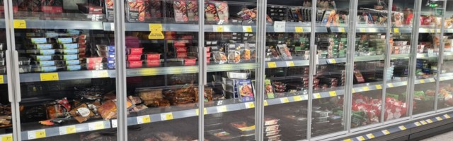 Mineraalvesi, majonees ja mustikamarinaad