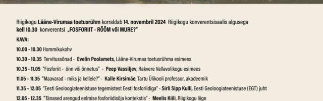 EKRE korraldab Riigikogus fosforiiditeemalise arutelu