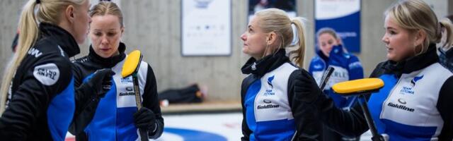 Kurlingu järelkasv pakkus esindusnaiskonnale kõvat konkurentsi