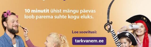 Tark Vanem: juba 10 ühist mänguminutit päevas loob parema suhte kogu eluks