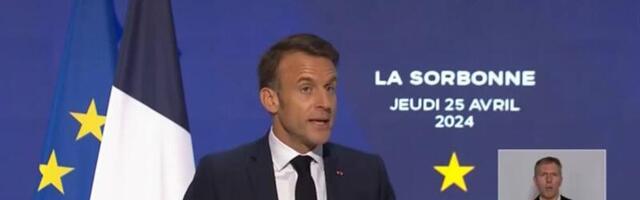 Prantsuse president: Euroopa on ohus ja võib hukkuda