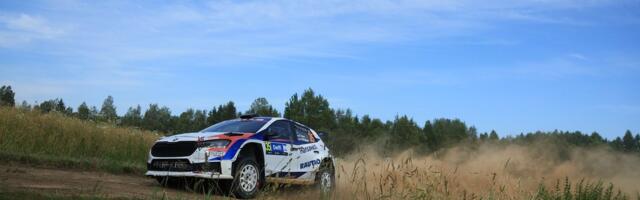 DELFI RALLY ESTONIAL | Katkestanud Egon Kaur_ ajatrahvi järel oli tunda, et kaardilugeja on endast väljas ja tunne vale