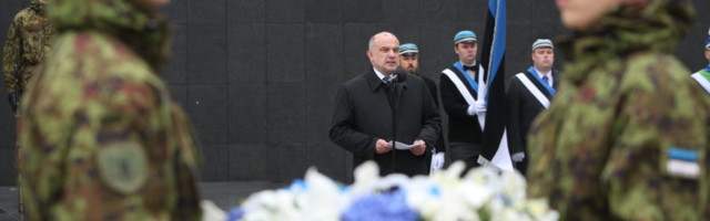 Kaitseminister Luik mälestas vapraid vastupanuvõitlejaid