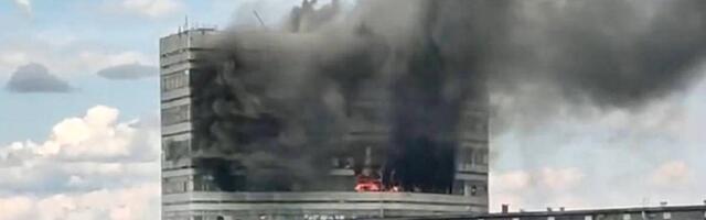 VIDEO | Tulekahjus Moskva lähistel asuvas sõjalise elektroonika instituudis hukkus 8 inimest, kellest osa hüppas aknast välja
