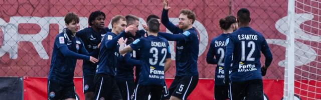 Narva Trans jätkas Tartu Tammeka piinu ja tõusis Kaljuga ühele pulgale
