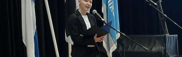 Põhikooli õpilased kõnelesid Eestile ja Haapsalule