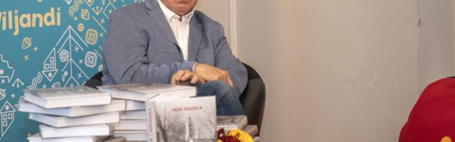 Heiki Raudla esitles raamatut