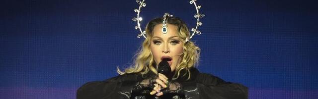 Kujutlusvõimele ruumi ei jää! Madonna reklaamib oma uut albumit roosas pesus kelmikaid poose võttes