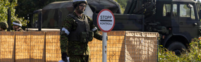 Ussisõdalased on õppusel Pikne tagamas objektikaitset