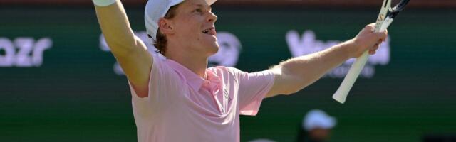 Sinner võitis oma karjääri esimese Indian Wellsi tiitli