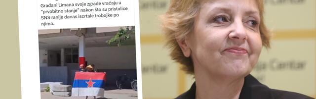Uništićemo sve srpske zastave: Šefica beogradskih blokadera Biljana Stojković prezadovoljna zgubidanskim akcijama u Novom Sadu